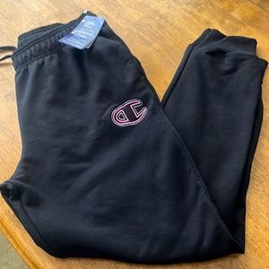 New Champion Powerblend Jogger Embroidered C Logo size XL